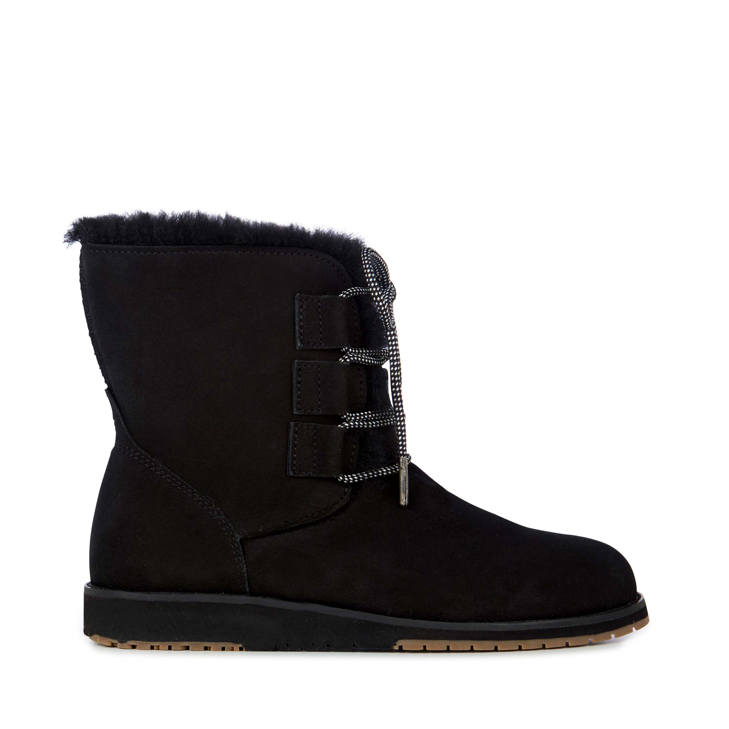 emu sheepskin boots