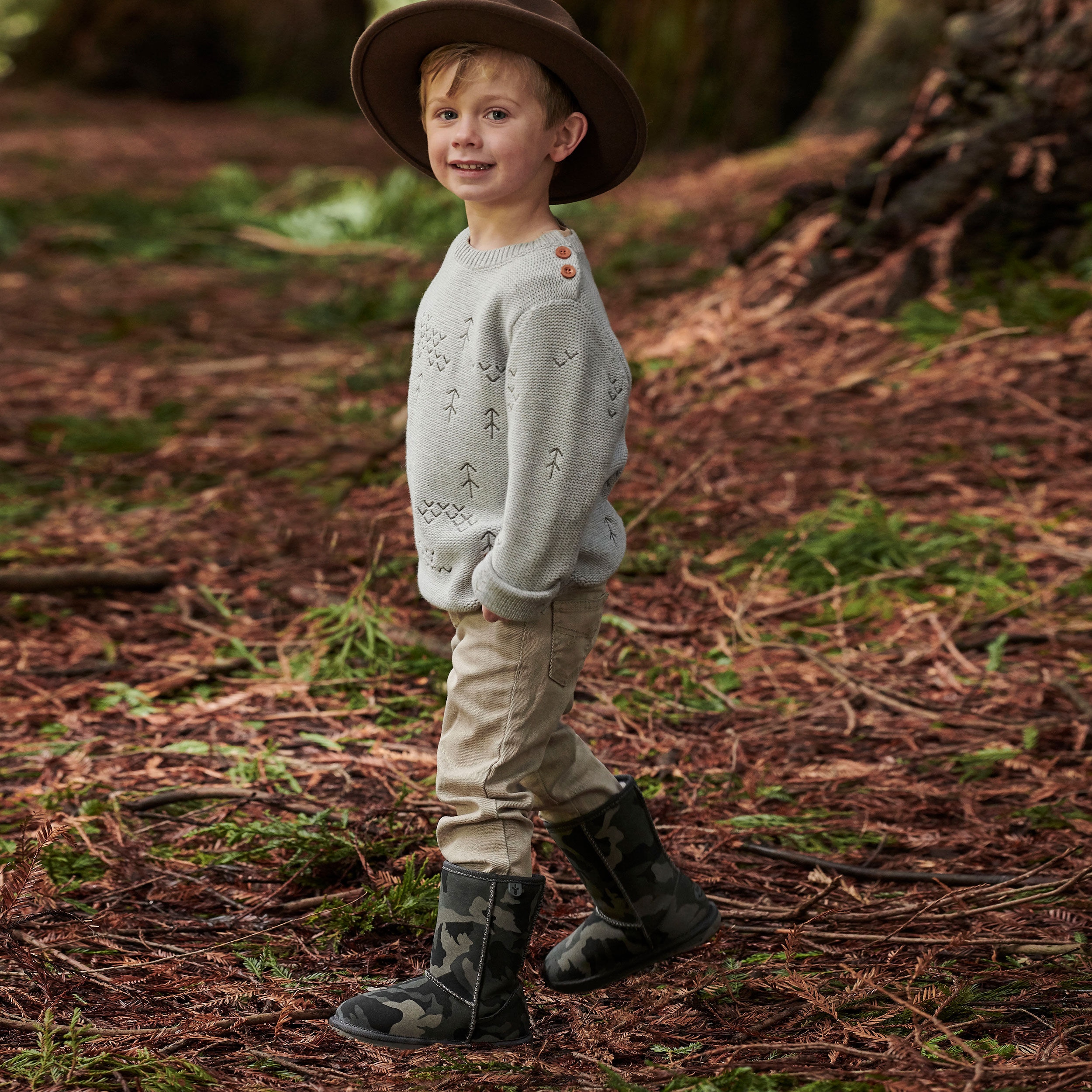 Emu boots kids on sale