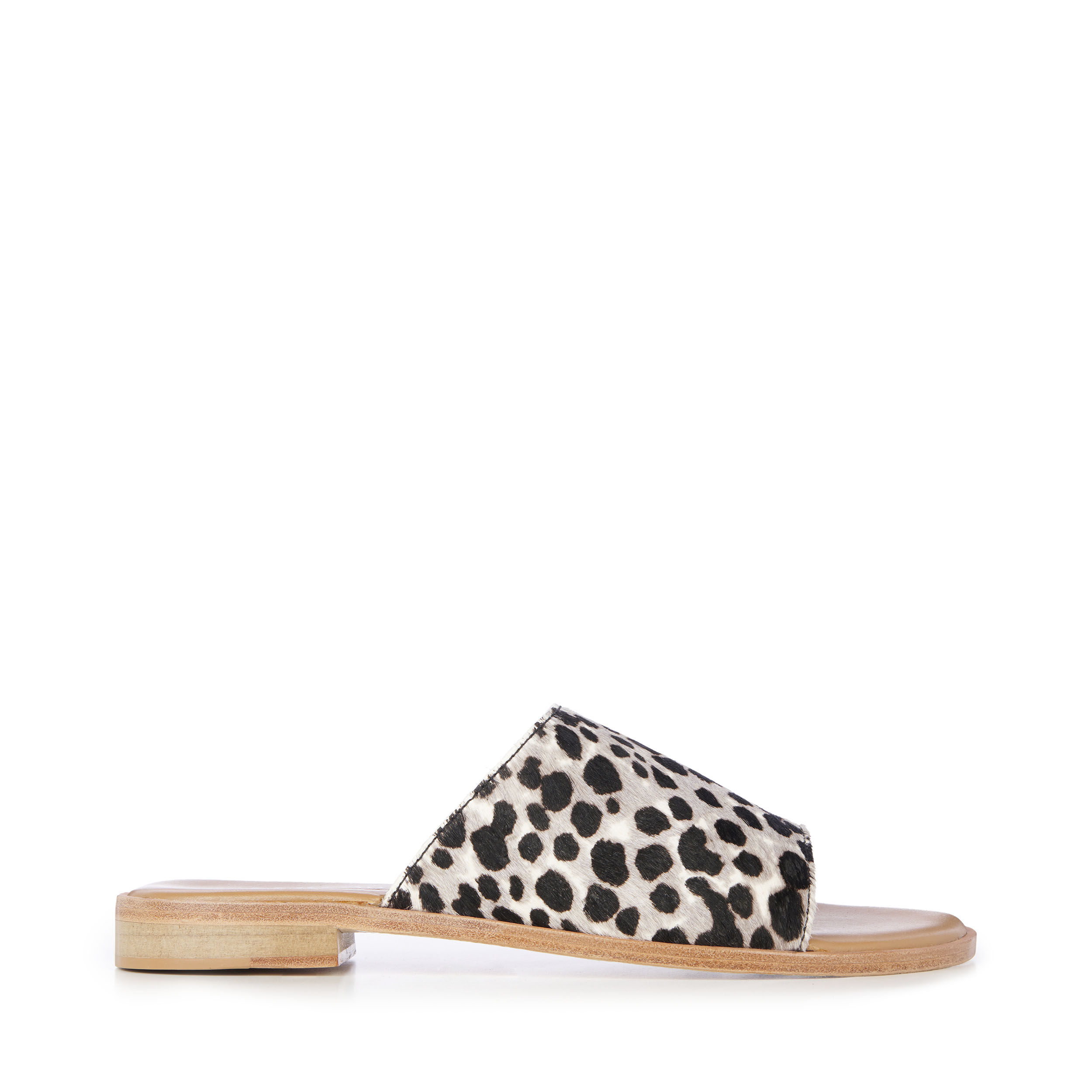 Leopard slide mules deals