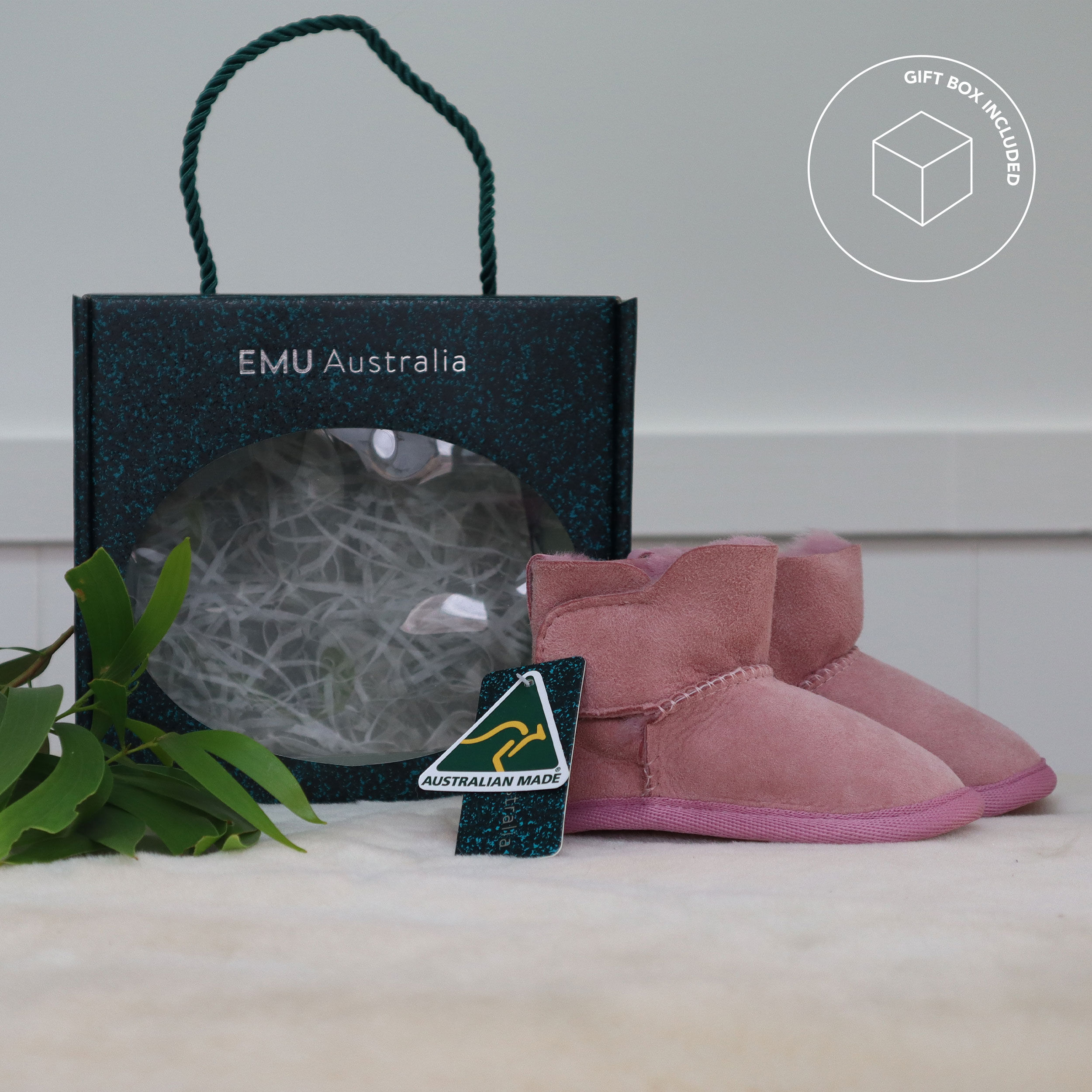 Platinum Baby Bootie ORCHID PINK EMU Australia