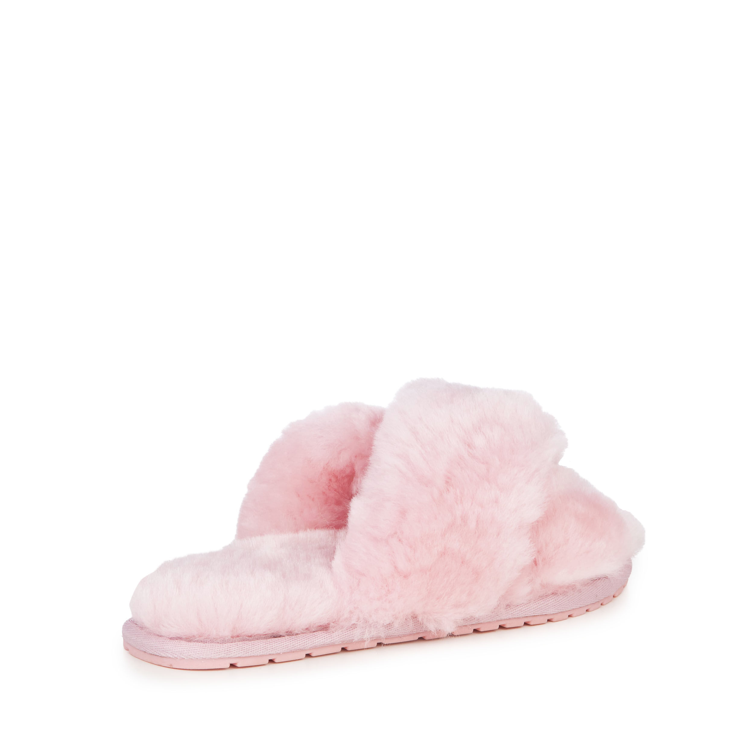 Pink outlet emu slippers