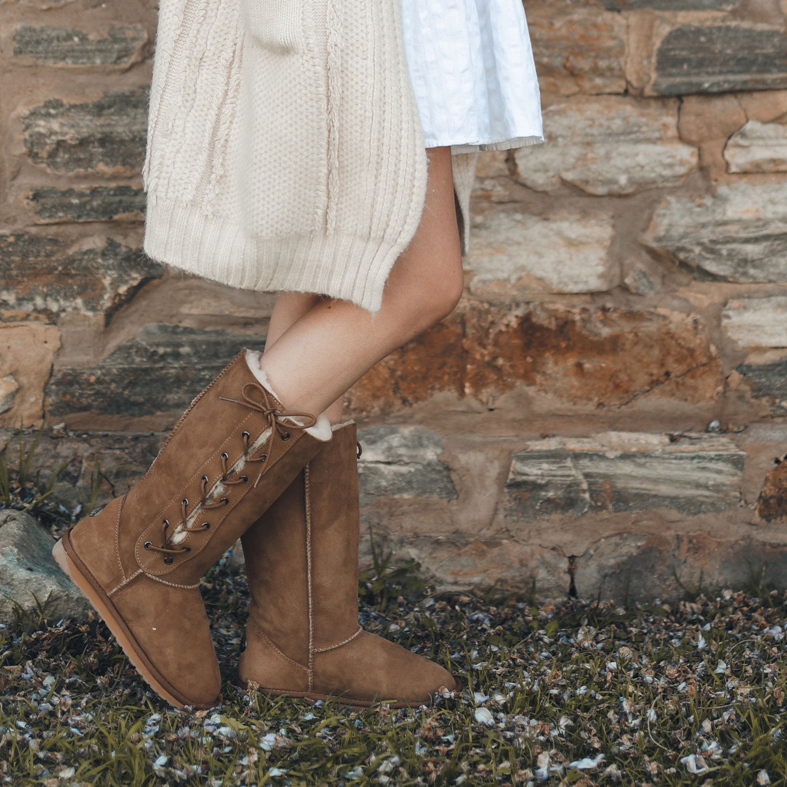 Platinum Hi Lace CHESTNUT EMU Australia