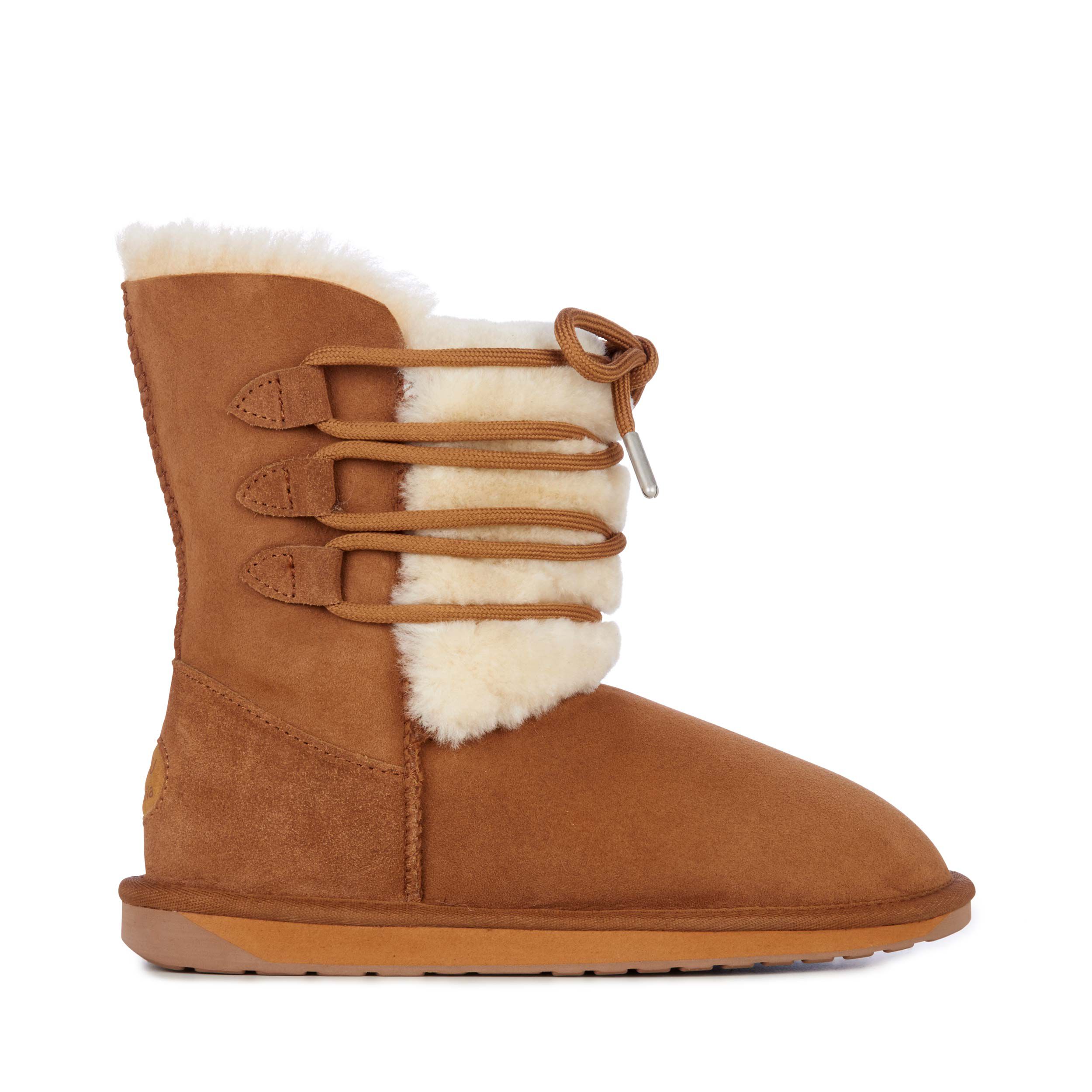 emu shearling boots