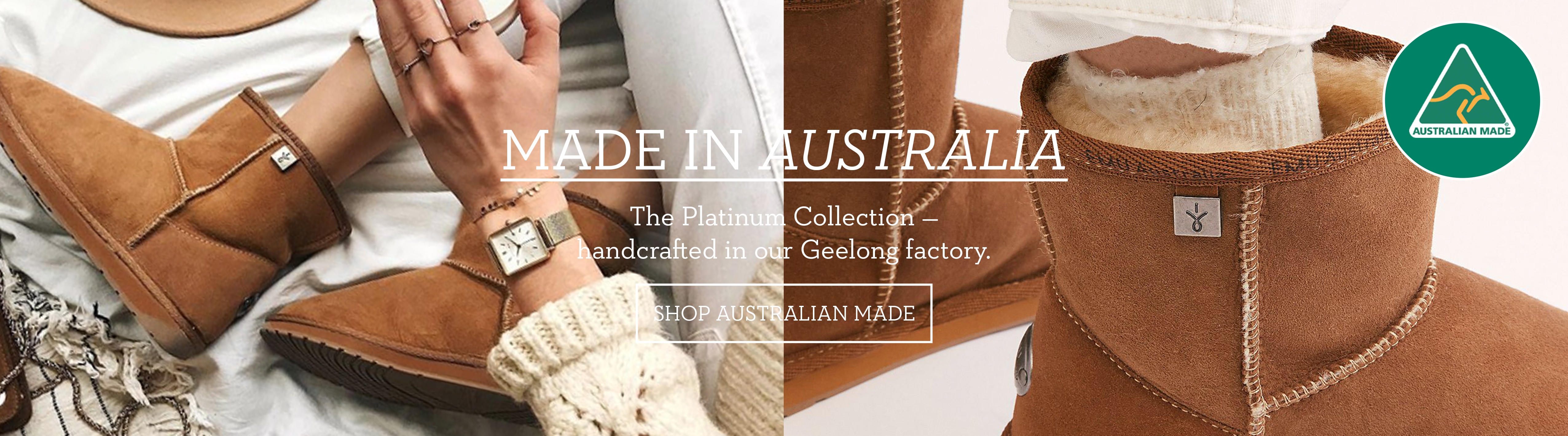 Made in Australia. The Platinum Collection - handcrafted in our Geelong factory. Shop Now.
