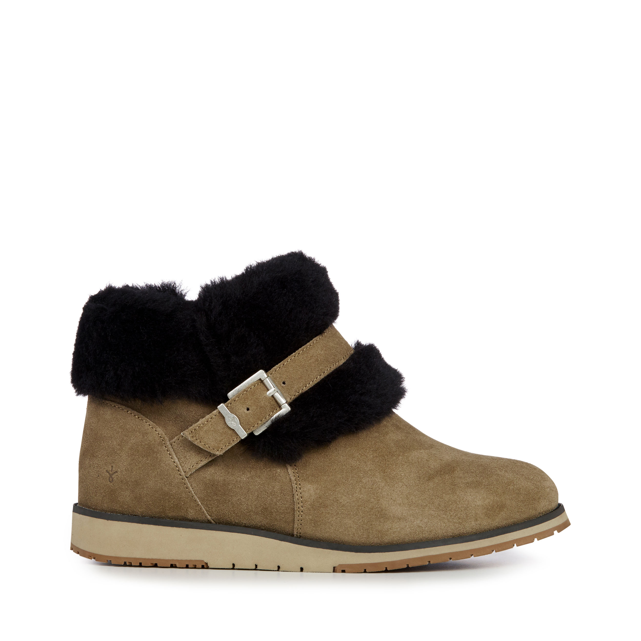 emu oxley fur cuff boot