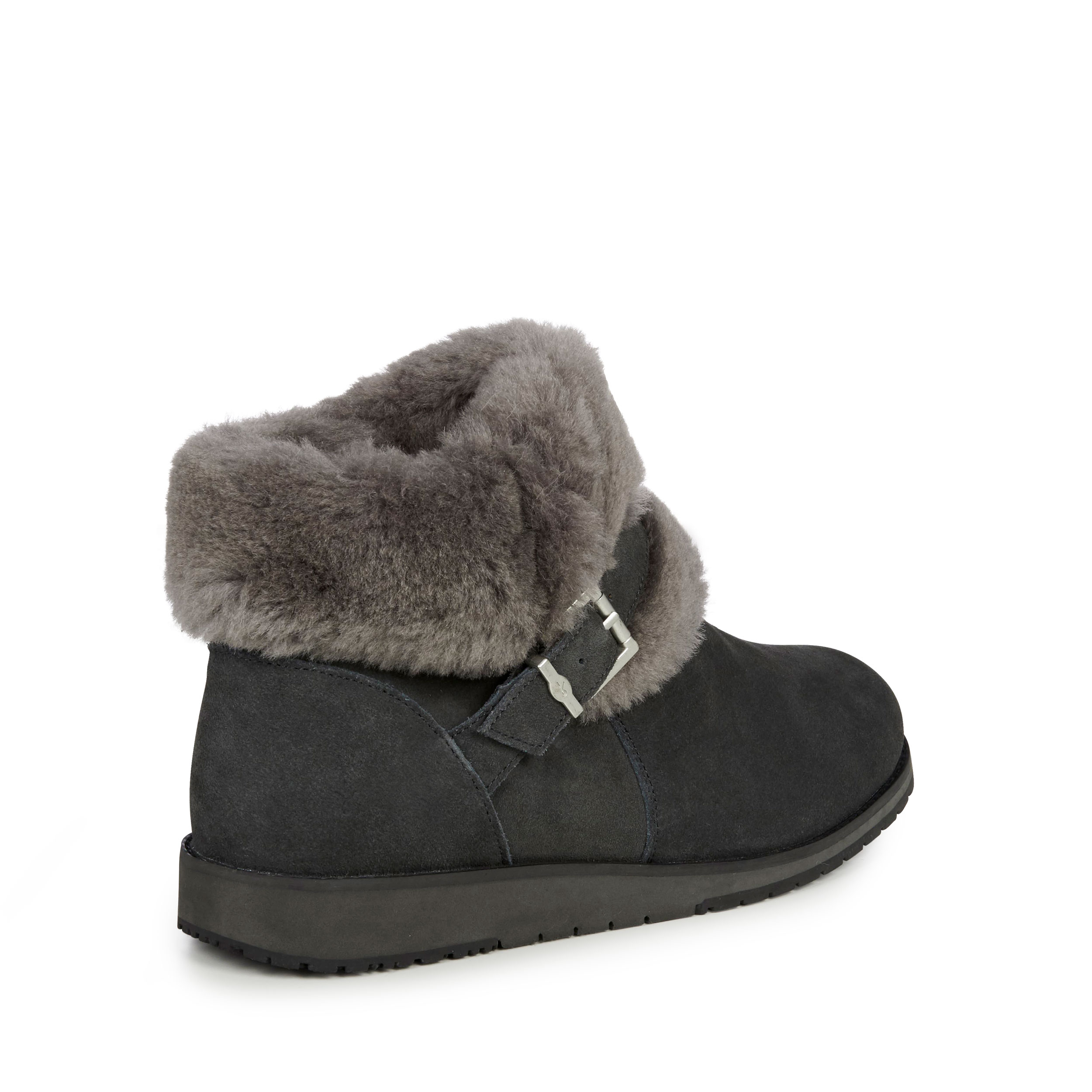 emu oxley fur cuff boot
