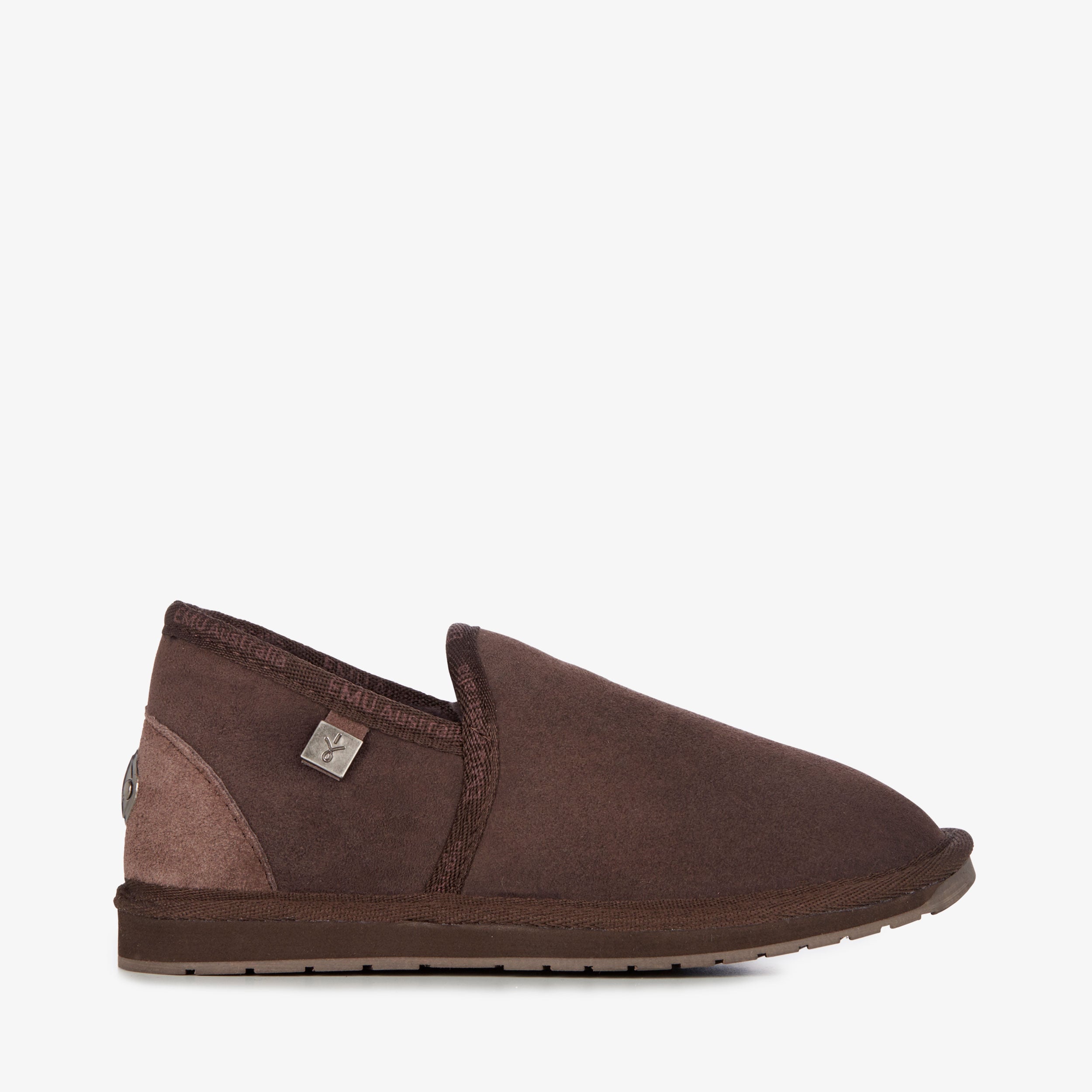 Emu Australia Platinum Ashford Sueded Leather and Wool Slip-On Shoes/Slippers E-MU Men main image 3