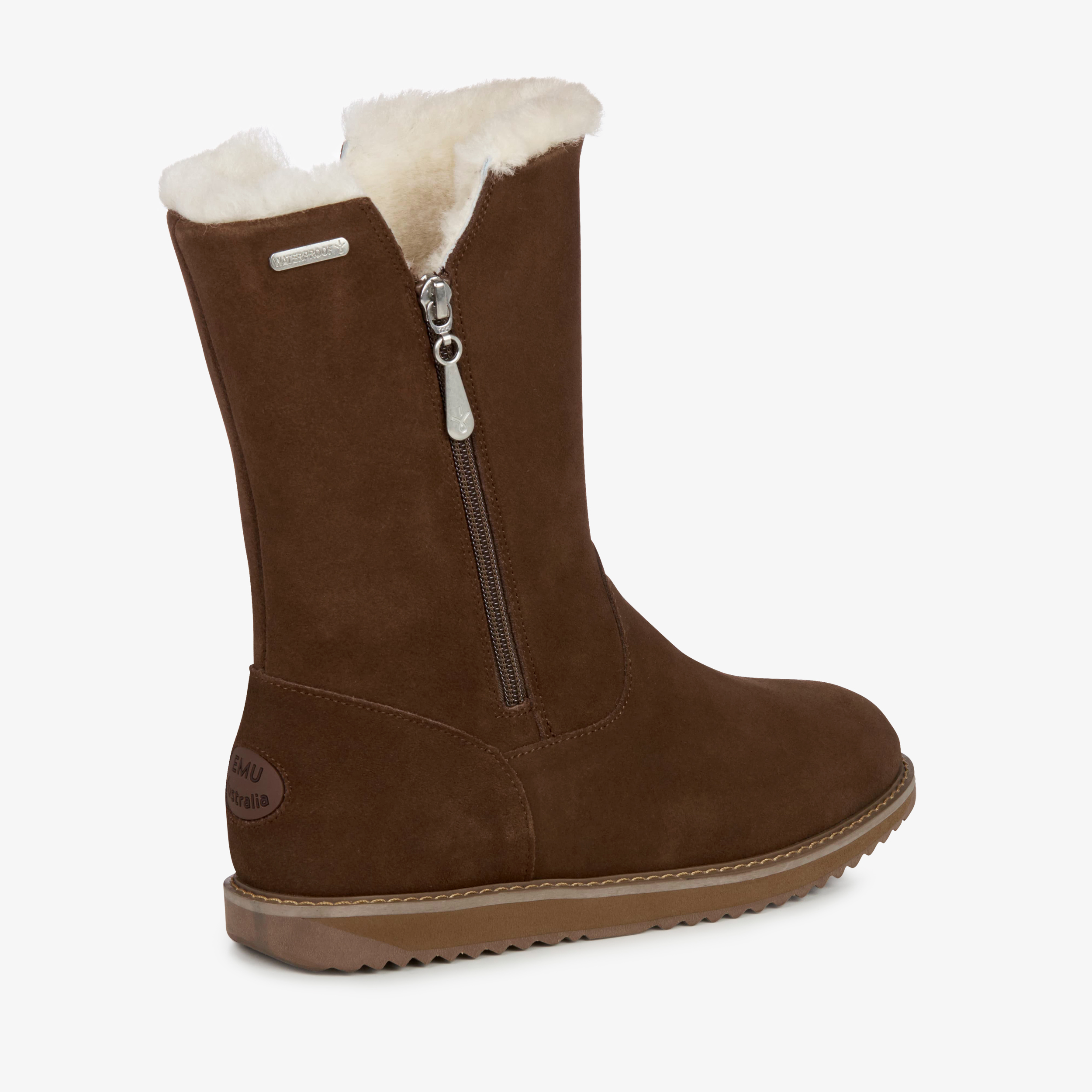 emu sheepskin boots